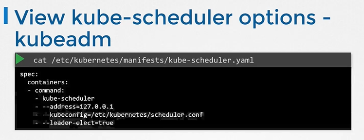 kube-scheduler4